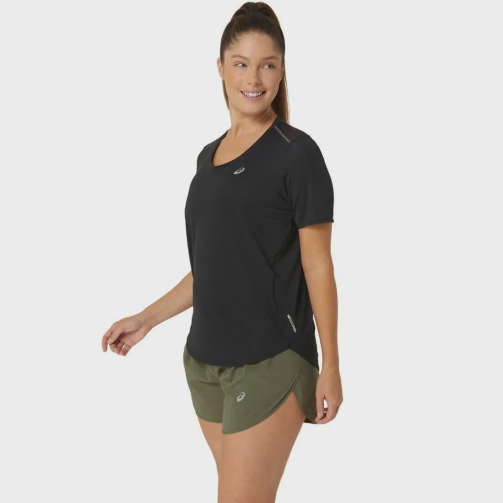 Imagem 2 do produto Camiseta ASICS Road Gola V Feminino