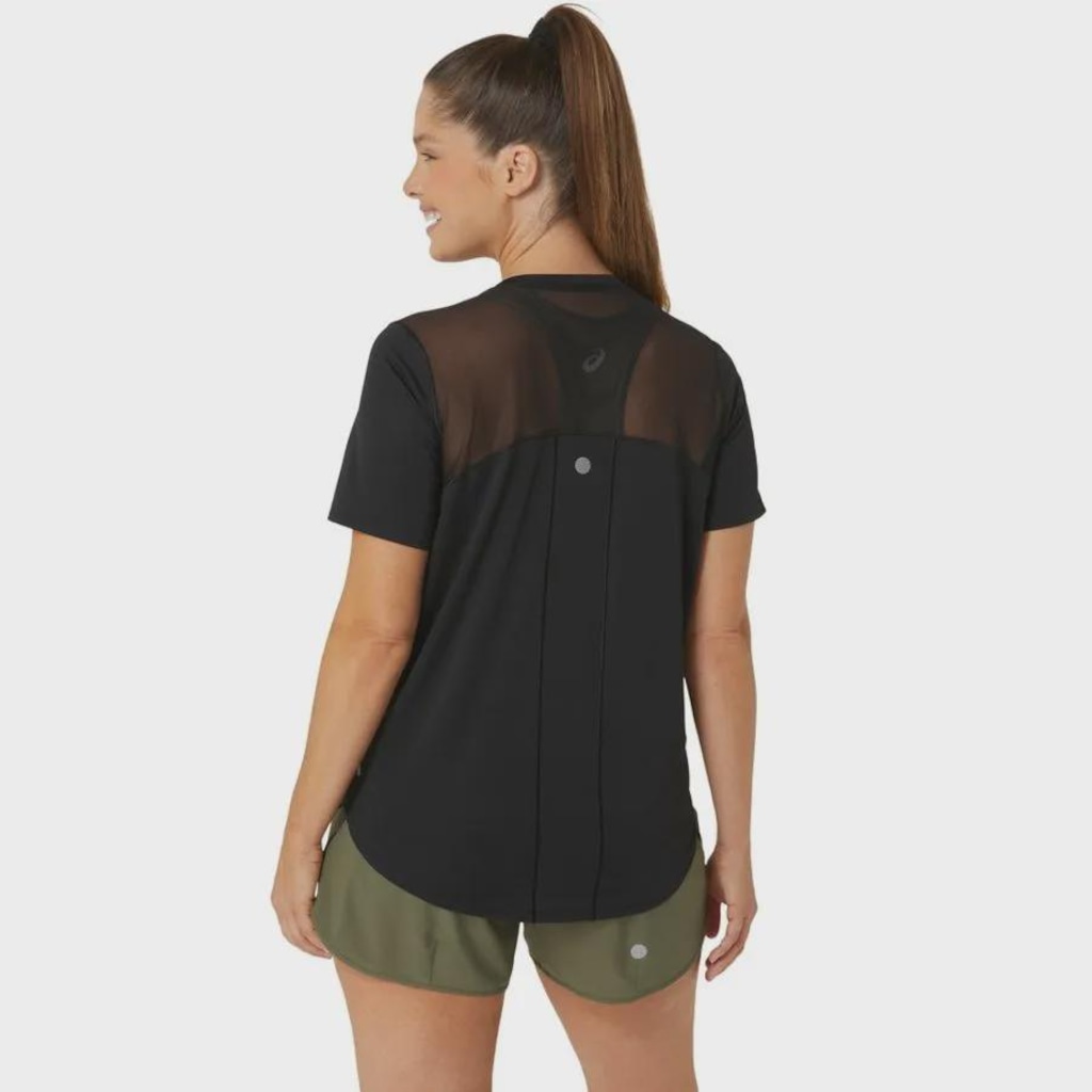 Imagem 3 do produto Camiseta ASICS Road Gola V Feminino