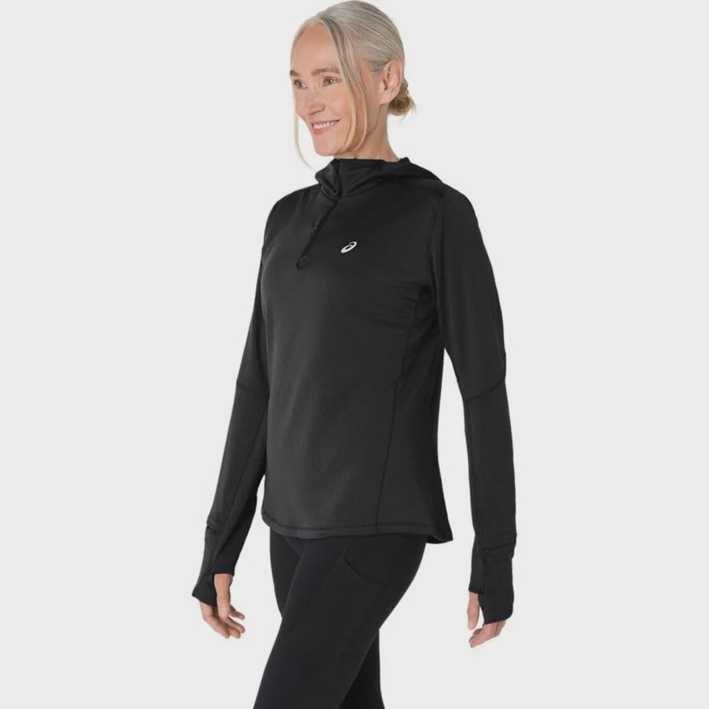 Imagem 2 do produto Camiseta ASICS Manga Longa Road Winter Feminino