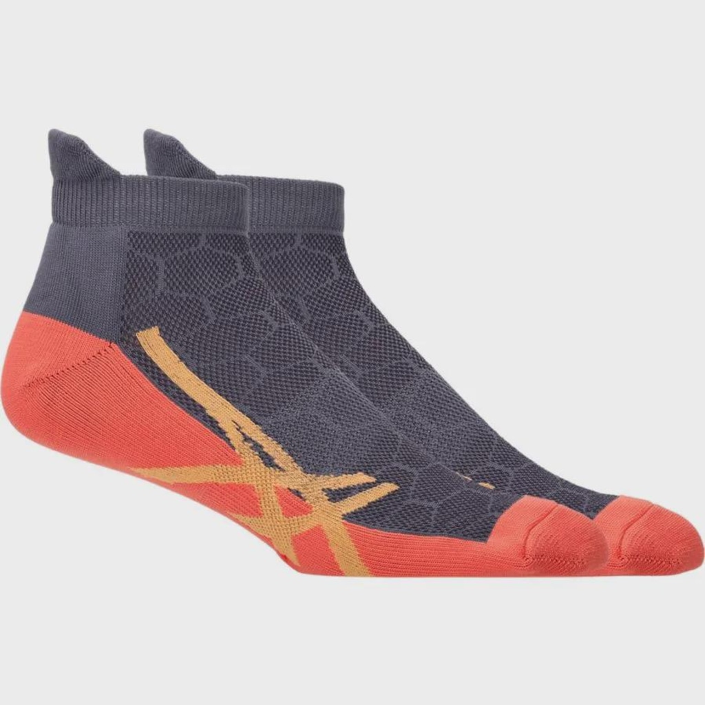 Meia ASICS Cano Curto Cushion Single Tab Unissex