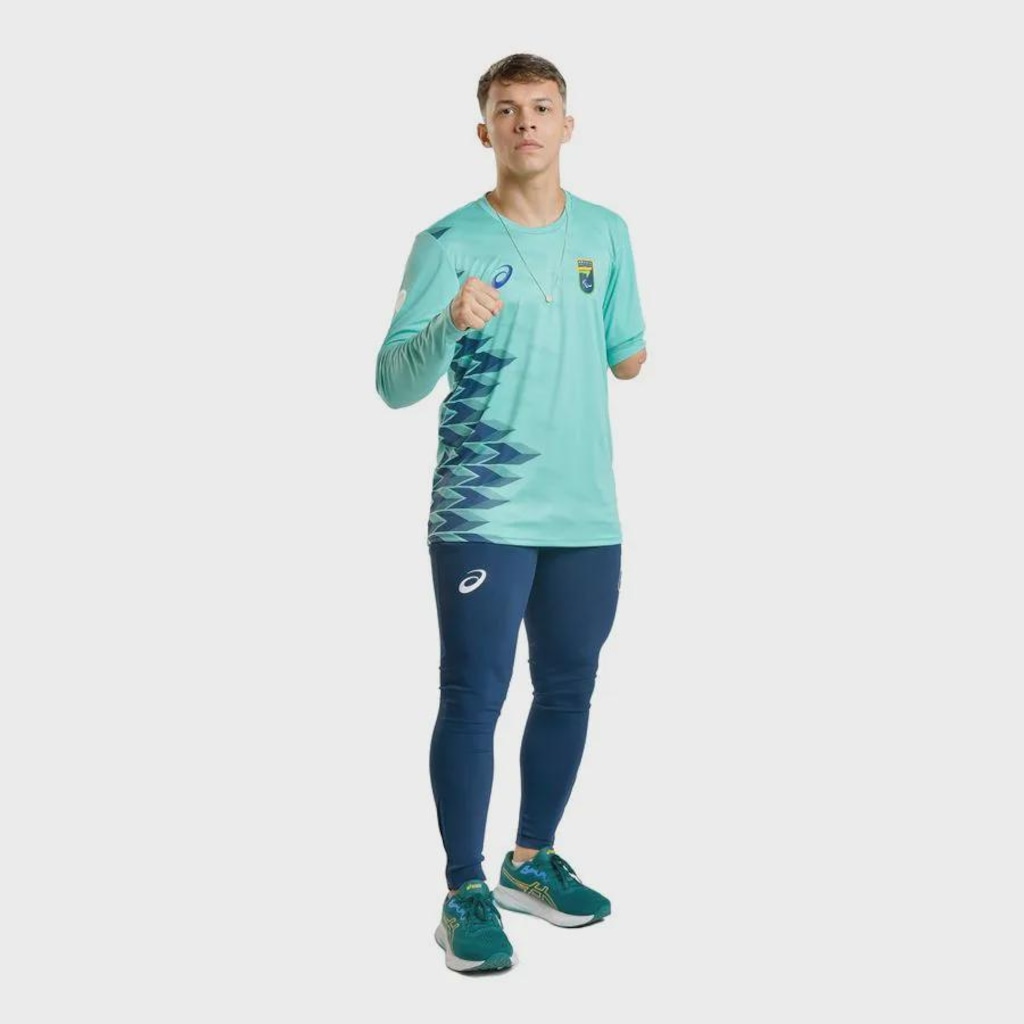 Calça Legging de Compressão ASICS CPB Oficial Masculino