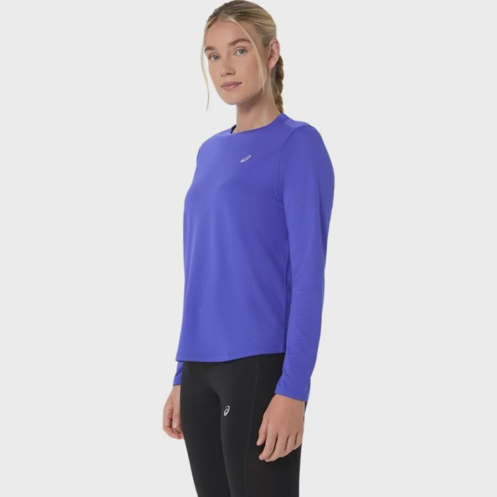 Imagem 2 do produto Camiseta ASICS Manga Longa Silver Feminino