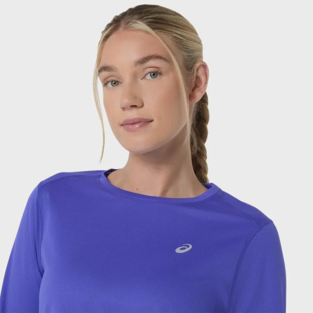 Imagem 4 do produto Camiseta ASICS Manga Longa Silver Feminino