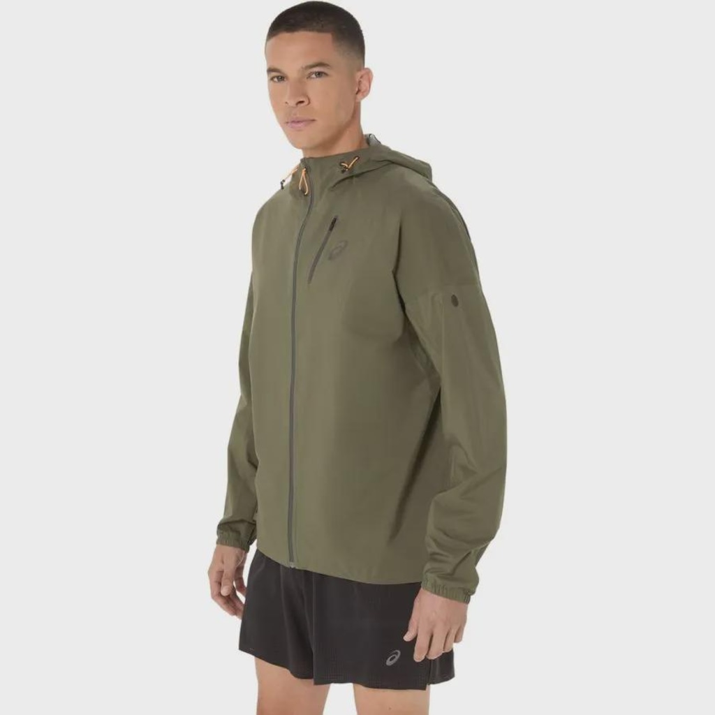 Jaqueta ASICS Impermeável Fujitrail Elite Masculino | Centauro