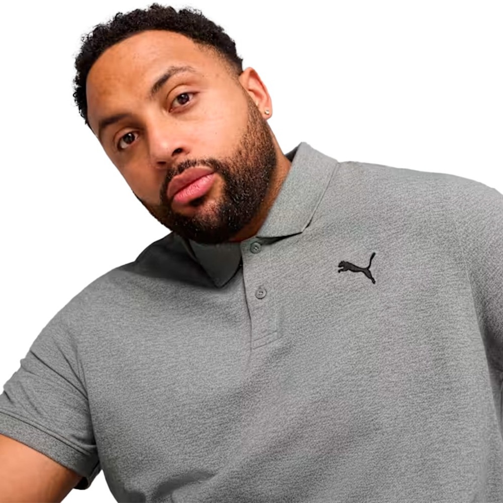 Camisa Polo Puma Essentials Pique Masculina