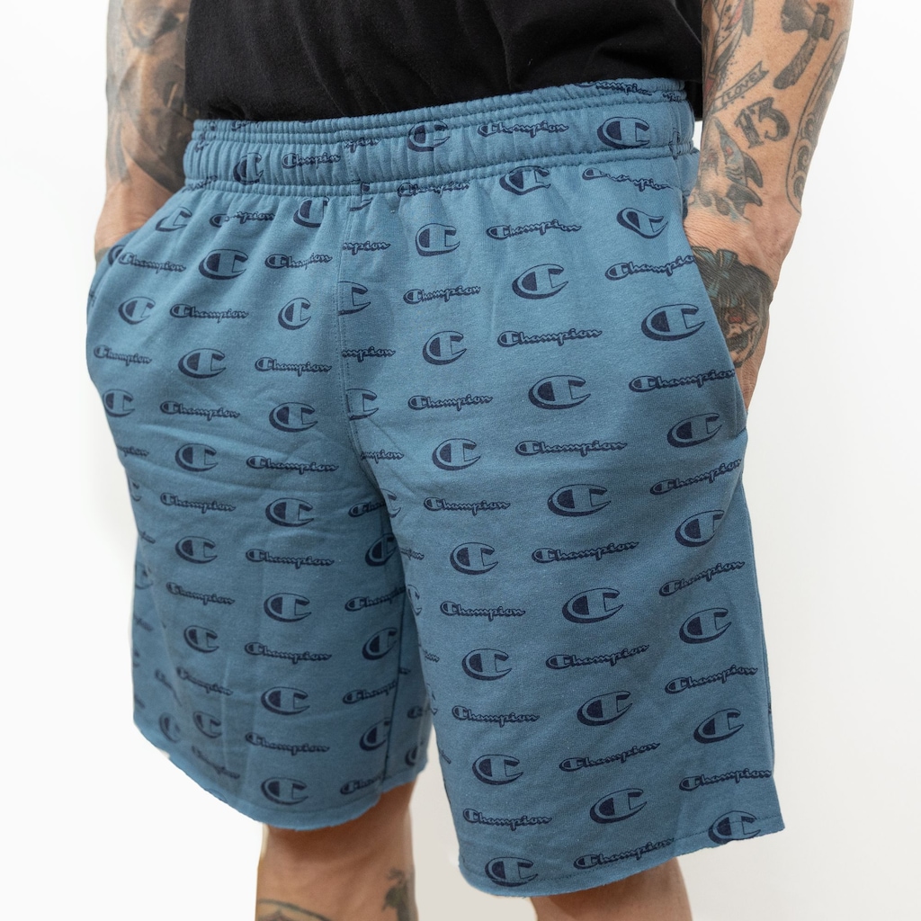 Bermuda Champion 10 Inch Powerblend Aop Sh Masculina