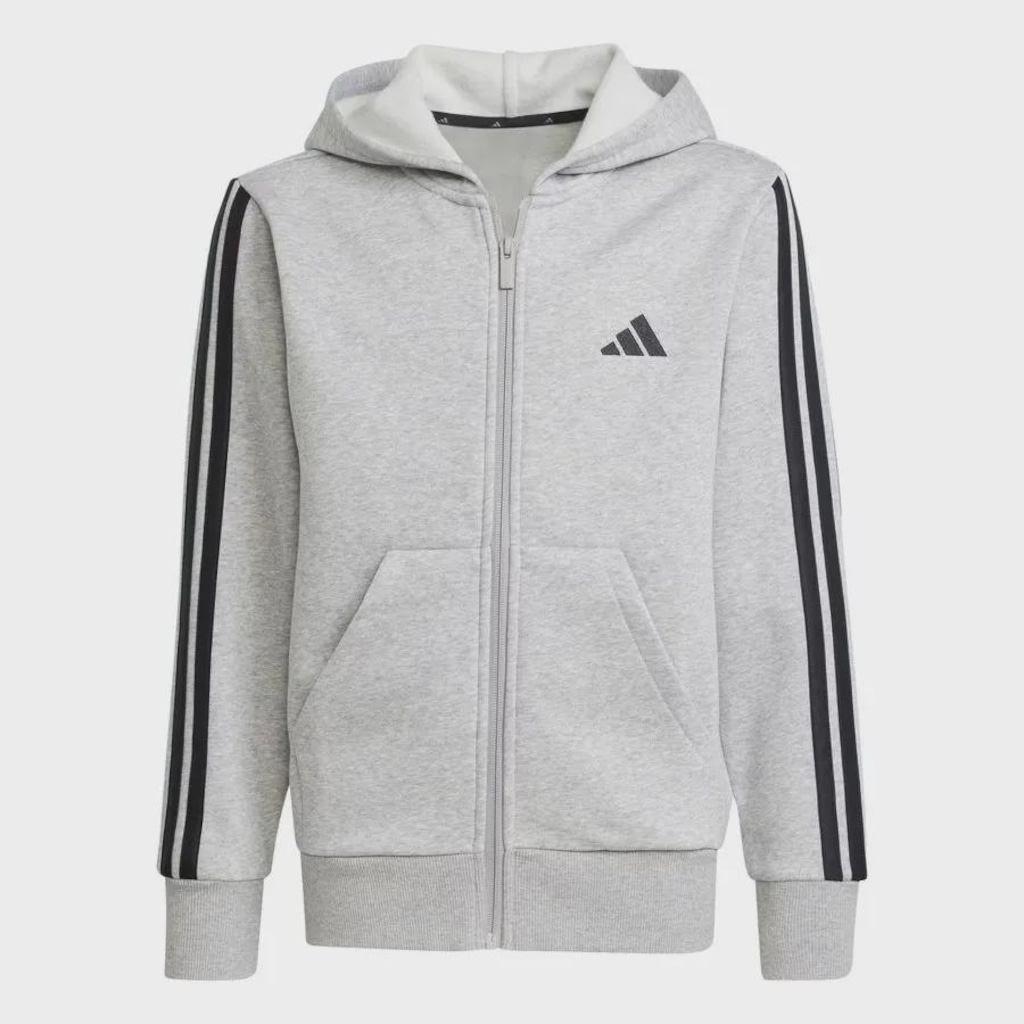 Jaqueta Com Capuz Essentials 3-Stripes adidas Infantil