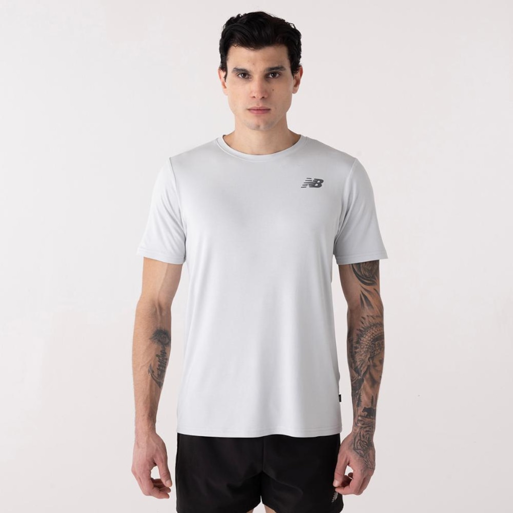 Camiseta New Balance Active Logo Masculina