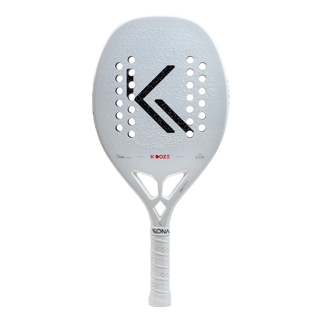 Raquete Beach Tennis Kona K-Doze Red 12k 2026