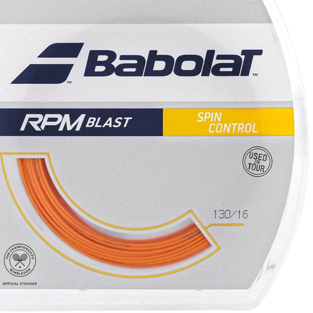 Imagem 2 do produto Corda Babolat RPM Blast 16L 1.30mm  - Set Individual