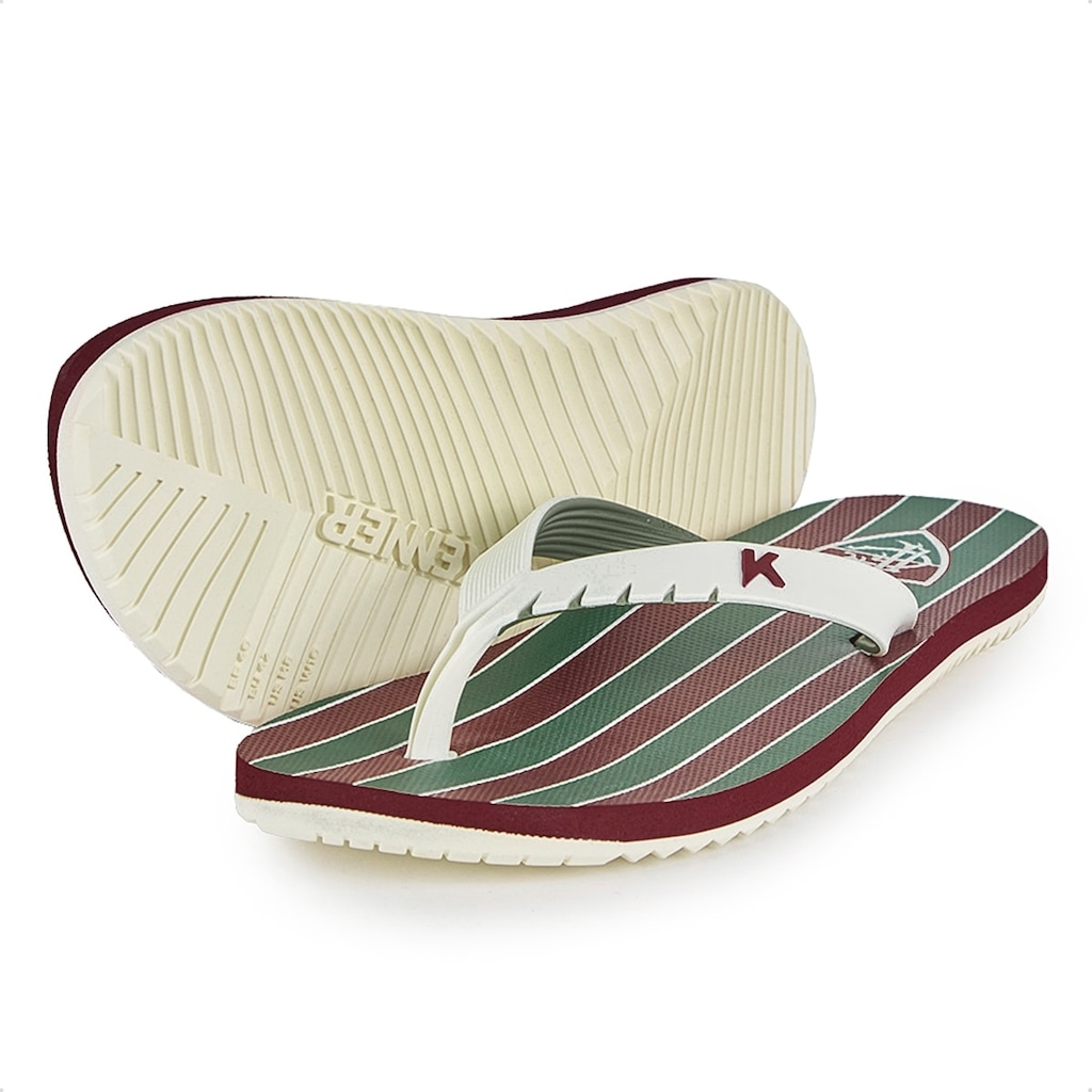 Chinelo Masculino Kenner Red Fluminense