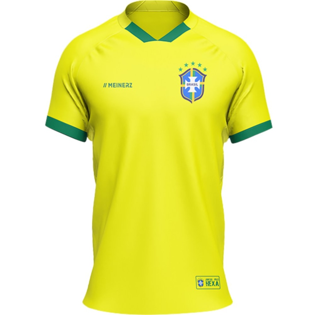Camiseta Meinerz Seleção Brasileira 2026 Feminina