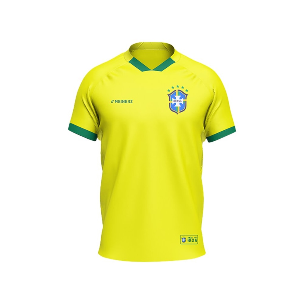 Camiseta Meinerz Seleção Brasileira 2026 Infantil