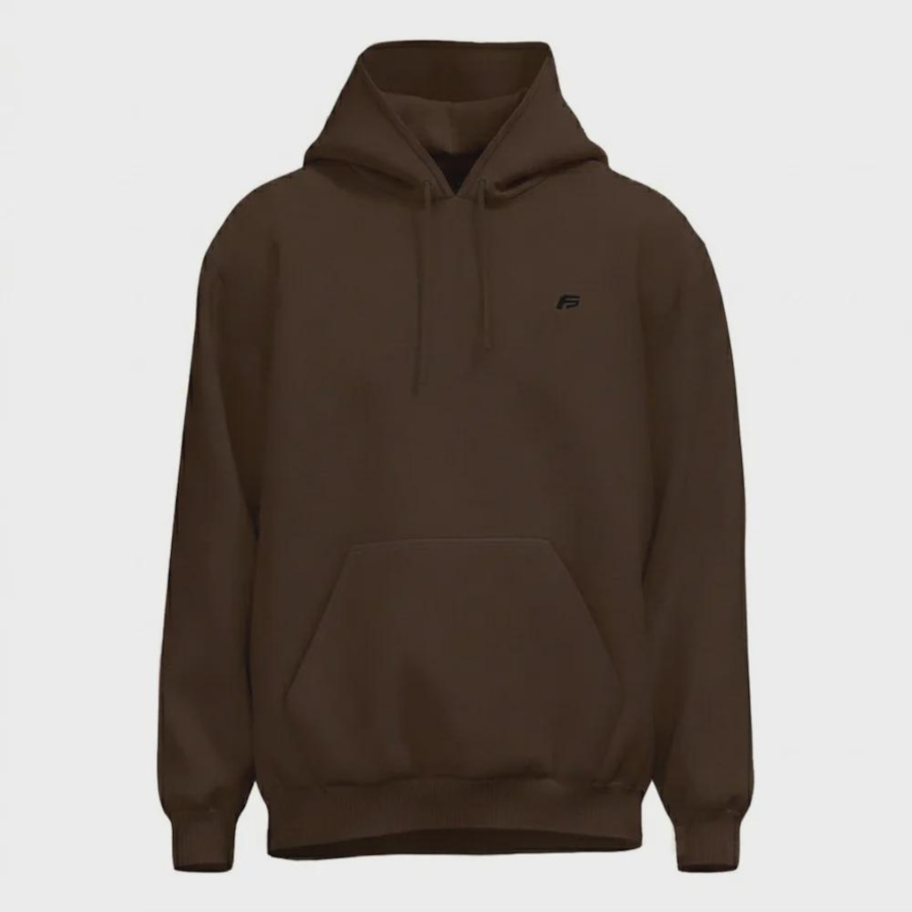 Blusão de Moletom Canguru Freesurf Logo Básico Masculino