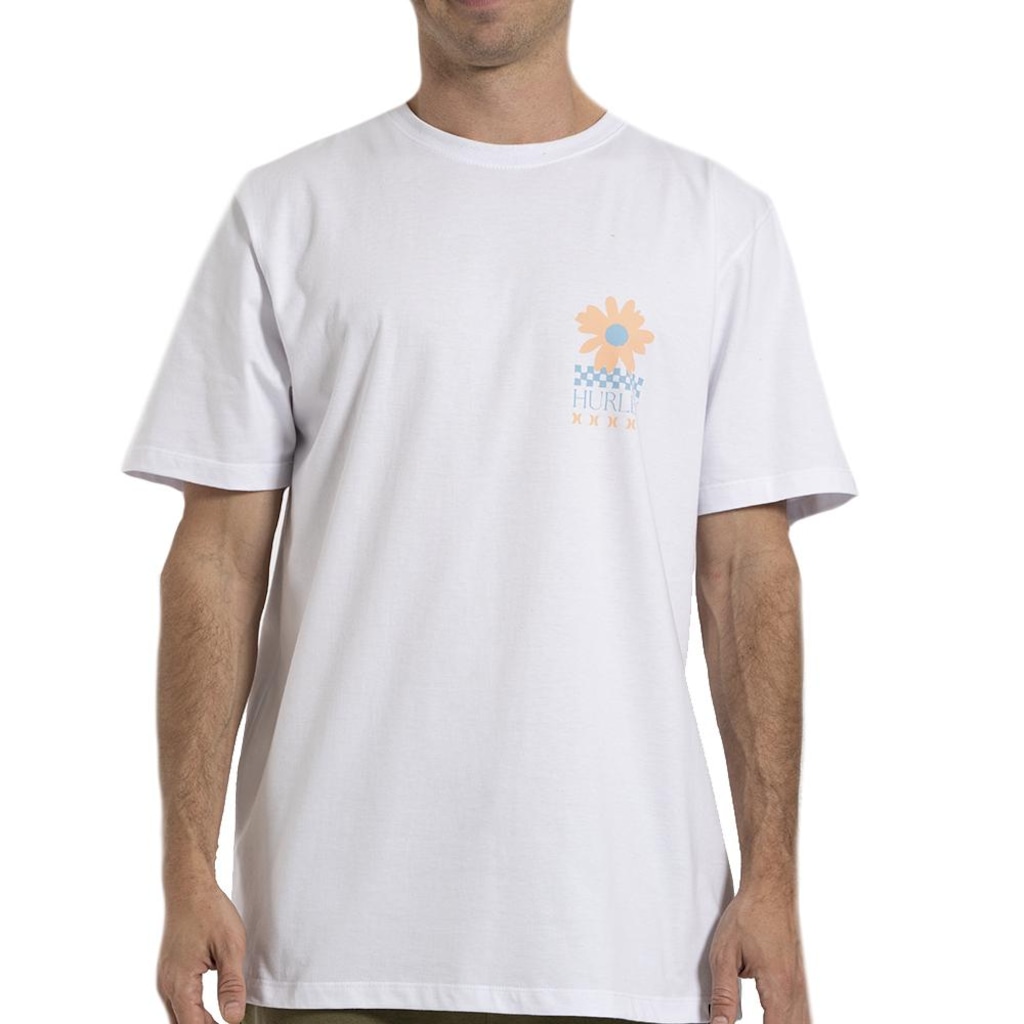 Camiseta Hurley New Flower WT26 Masculina