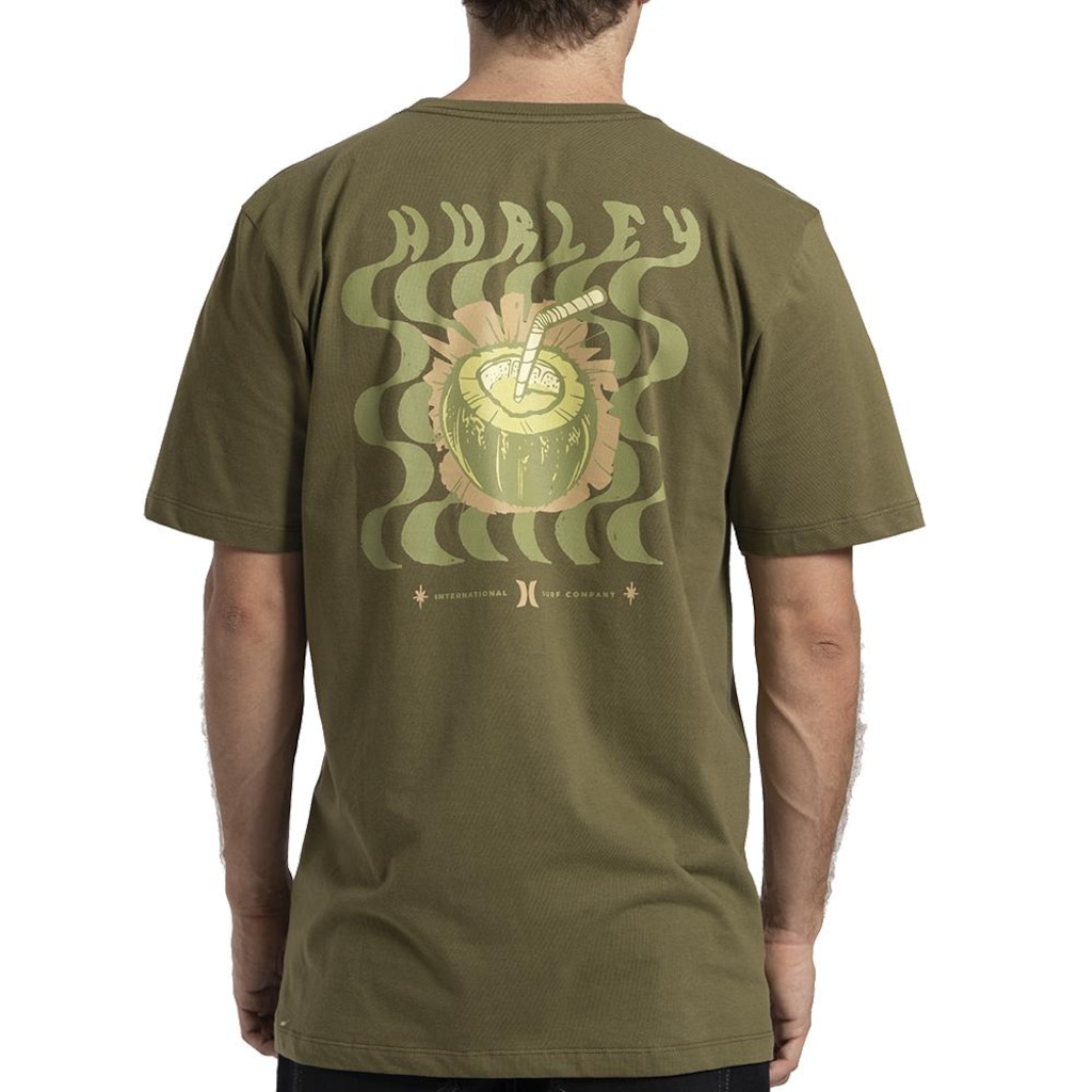 Imagem 2 do produto Camiseta Hurley Coconut WT26 Masculina