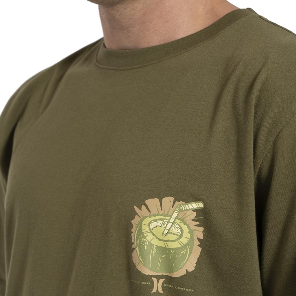 Imagem 3 do produto Camiseta Hurley Coconut WT26 Masculina
