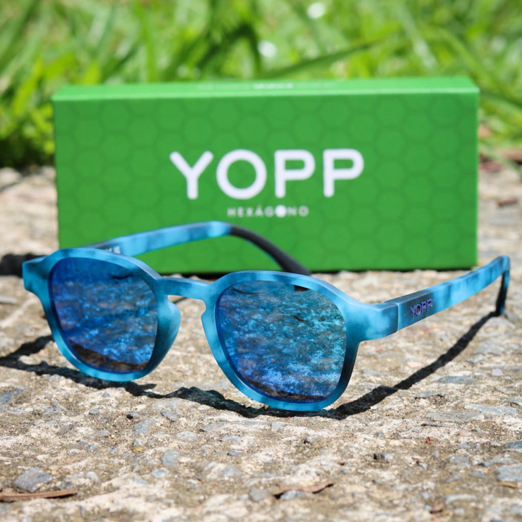 Imagem 2 do produto Óculos de Sol Yopp Esportivo e Casual Polarizado Uv400 Brota