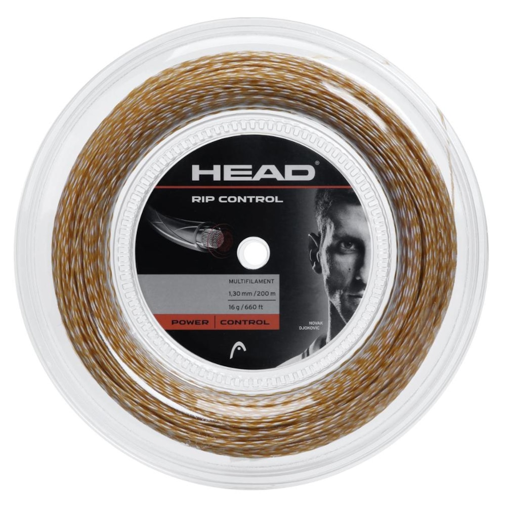 Corda Head RIP Control 16L 1.30mm Natural Rolo com 200 Metros
