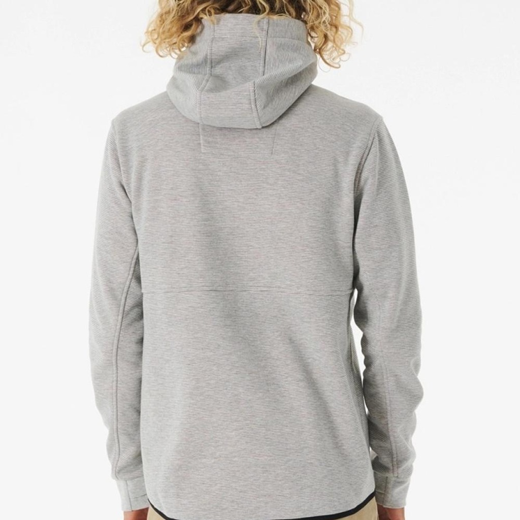 Imagem 2 do produto Moletom Rip Curl Aberto Anti Series Departed Zip Thru Grey Masculino