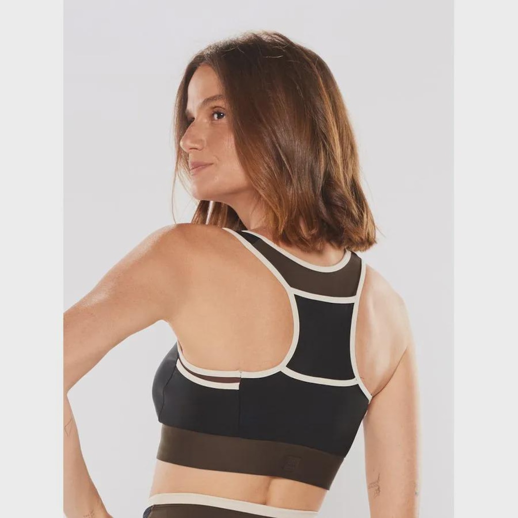 Imagem 2 do produto Top Fitness Bodyforsure Nadador Liso Push - Feminino