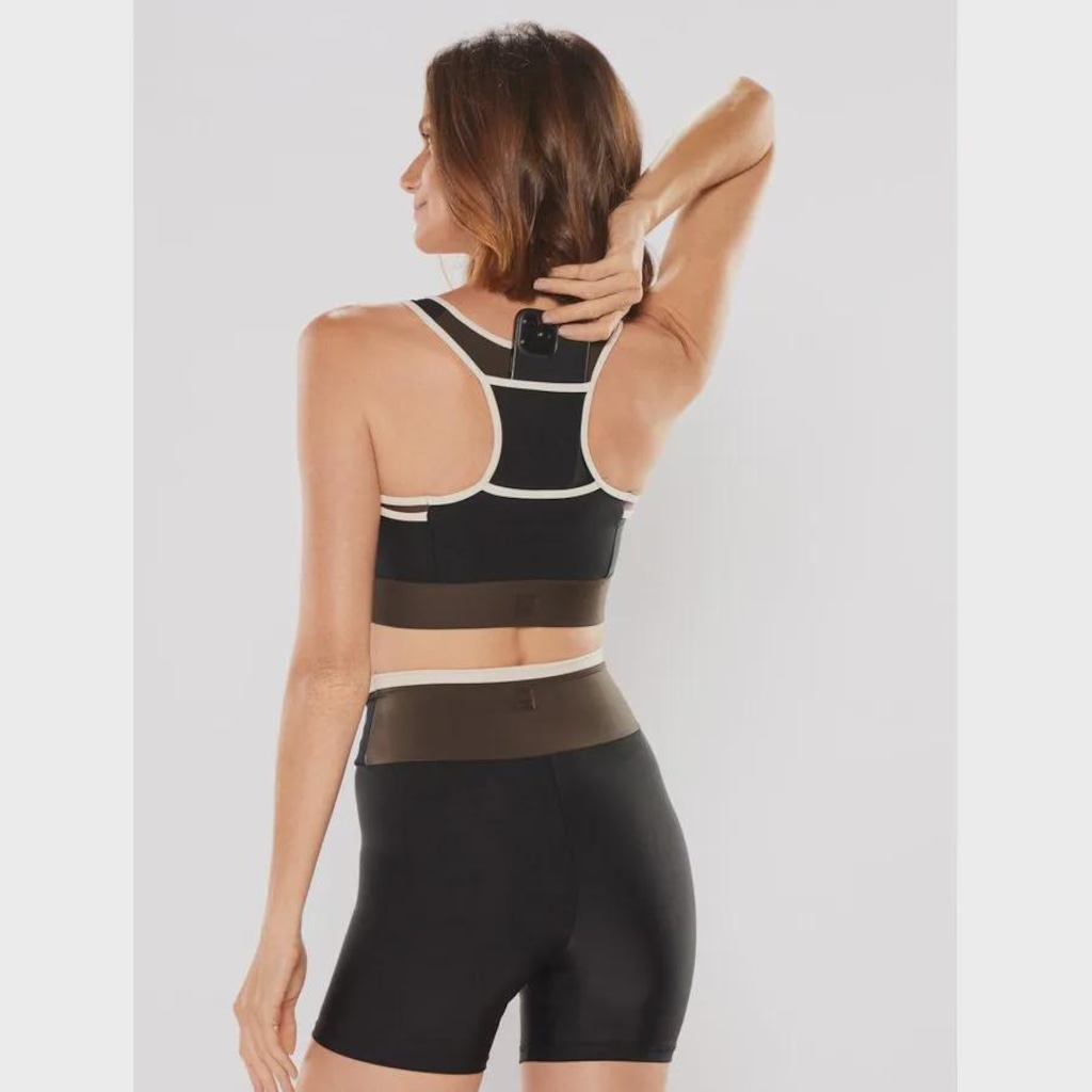 Imagem 5 do produto Top Fitness Bodyforsure Nadador Liso Push - Feminino