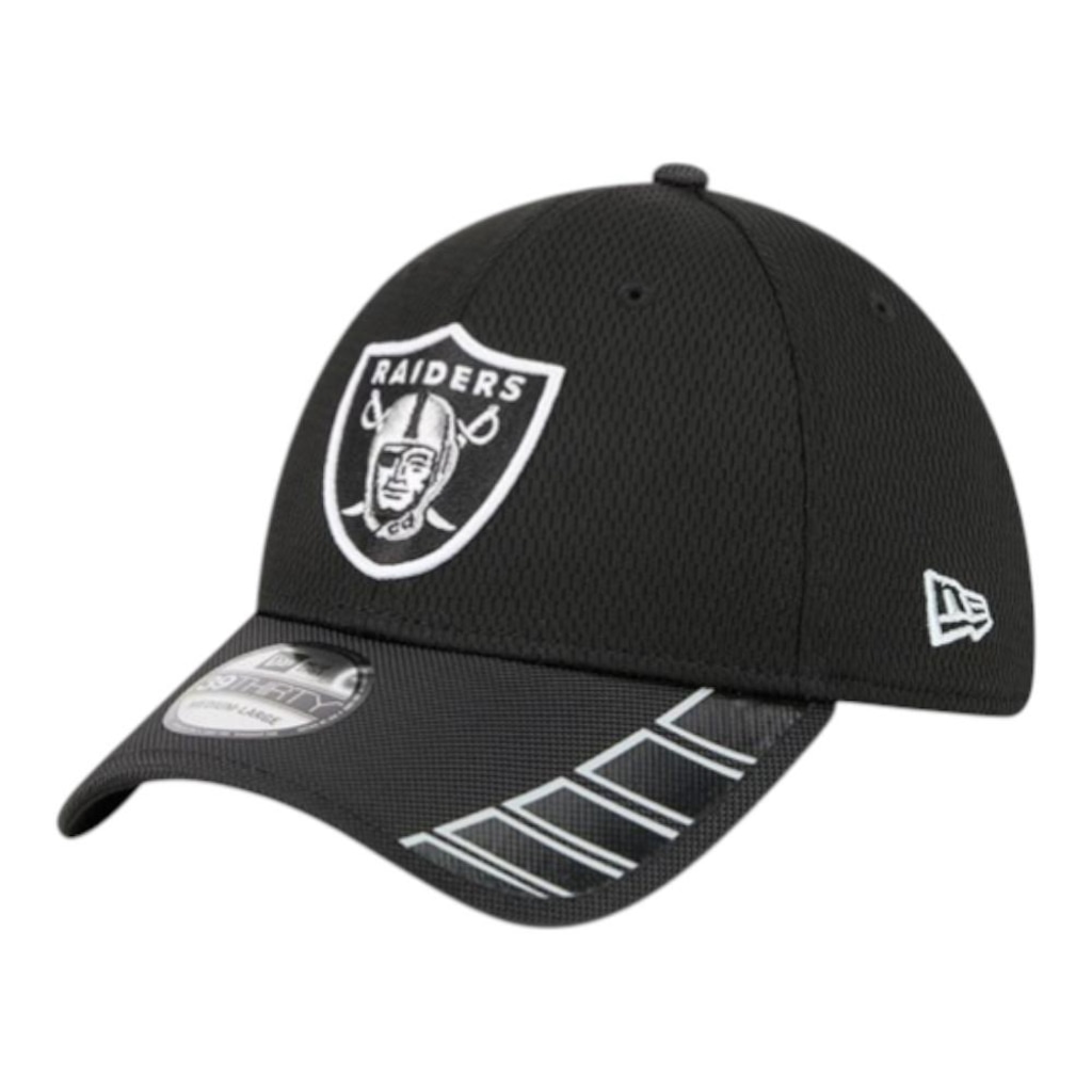 Boné New Era 3930 Visor Hit 25059 Las Vegas Raiders