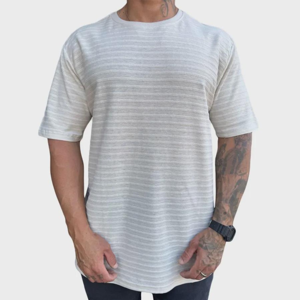 Camiseta Especial Listras - HD - Masculino