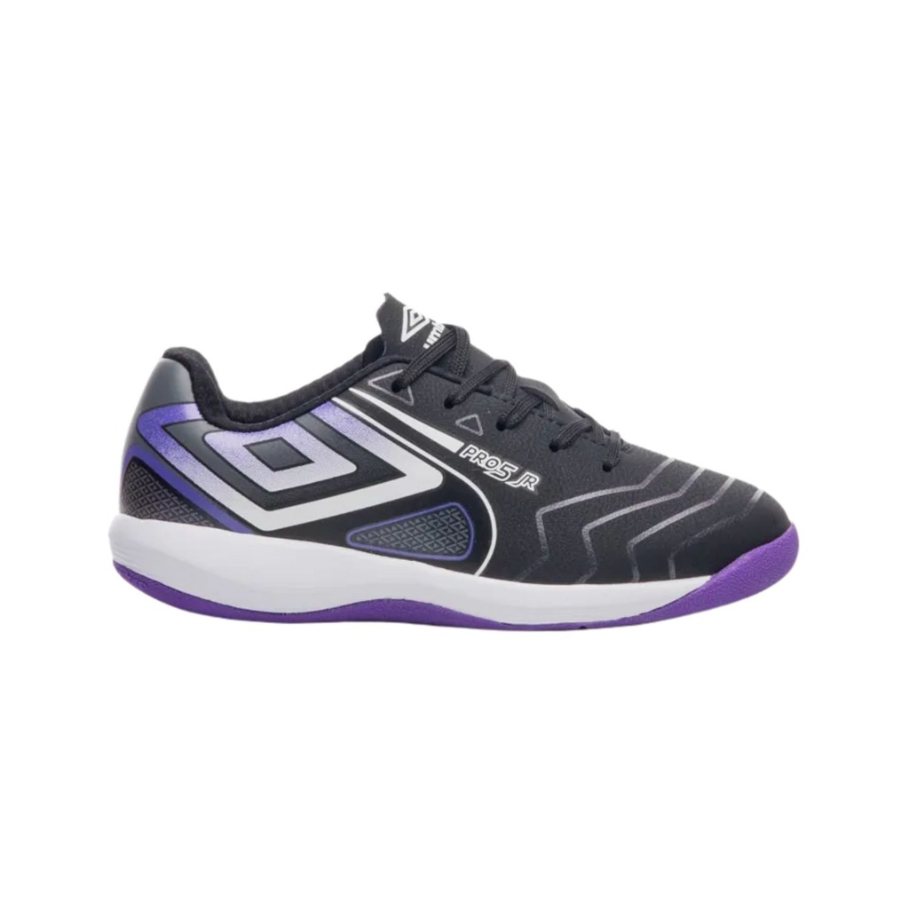 Chuteira De Futsal Umbro Pro 5 JR Purp Infantil