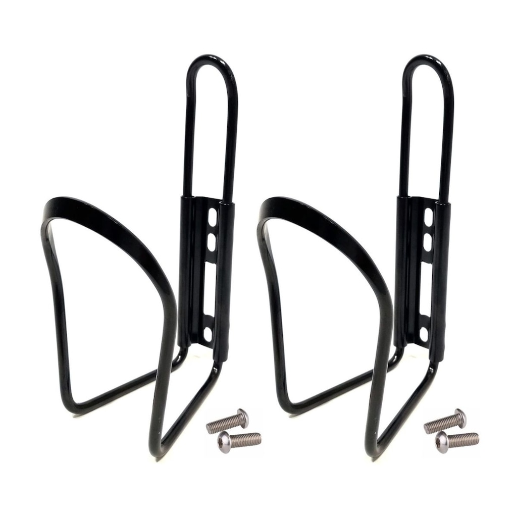 Kit 2x Suporte caramanhola alumínio porta garrafa bicicleta - Shunfeng