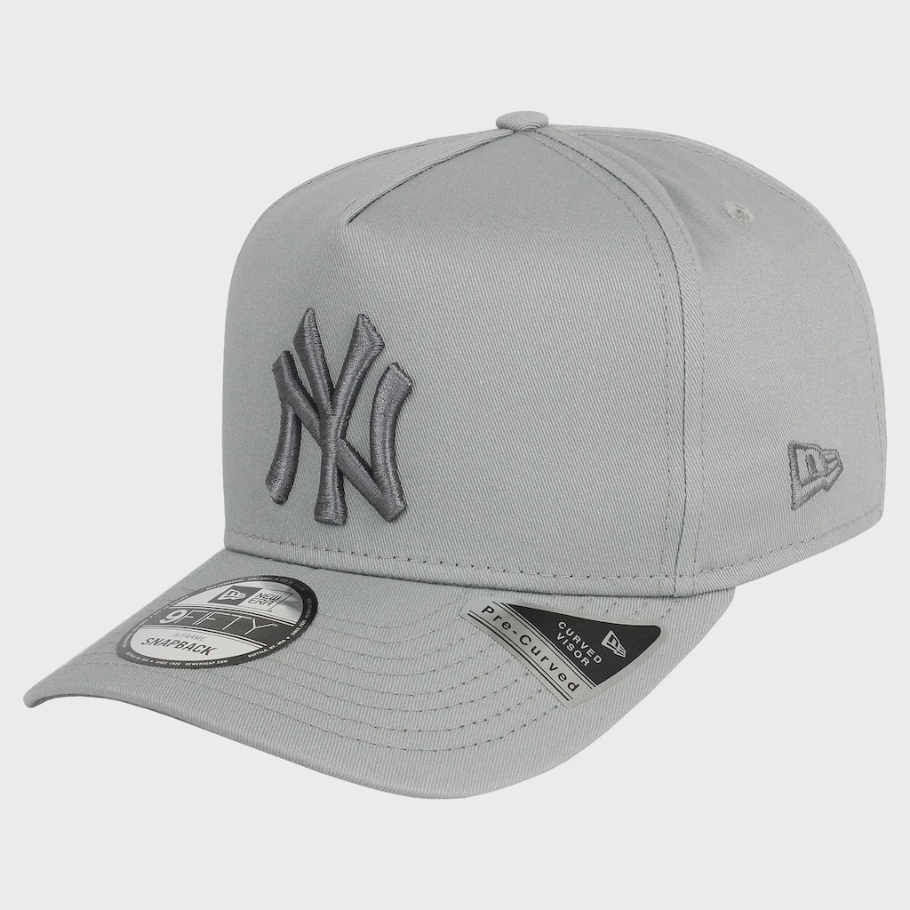 Boné Unissex New Era 9Fifty New York Yankees Silver Wing Importado Aba Curva