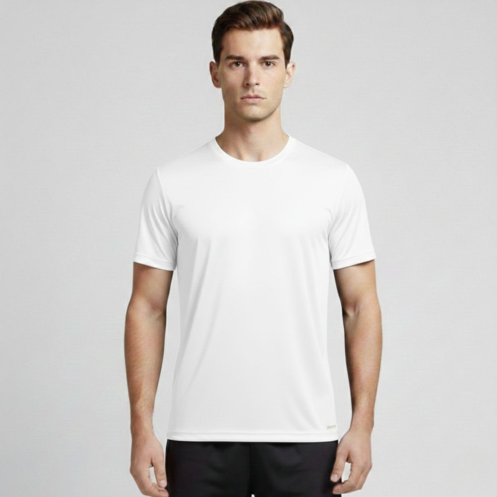 Camiseta Dry Fit Caban Microfuros Anti Suor Esportiva - Masculina
