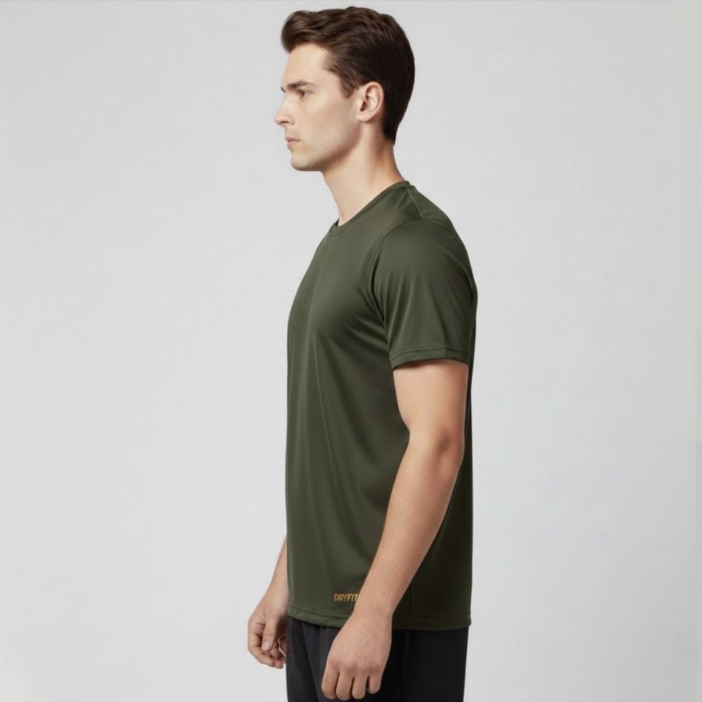 Imagem 2 do produto Camiseta Dry Fit Caban Microfuros Anti Suor Esportiva - Masculina