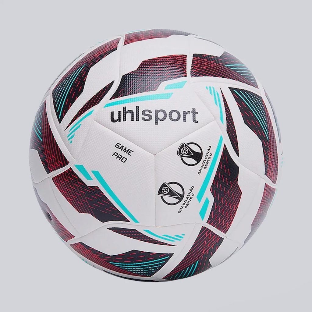 Bola de Futebol de Campo Uhlsport Game Pro Brasileirão Serie C e D