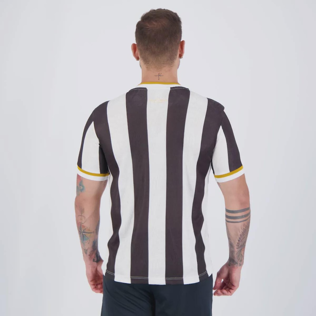 Imagem 4 do produto Camisa do Atlético Mineiro Retrô 2013 Listrada Masculina