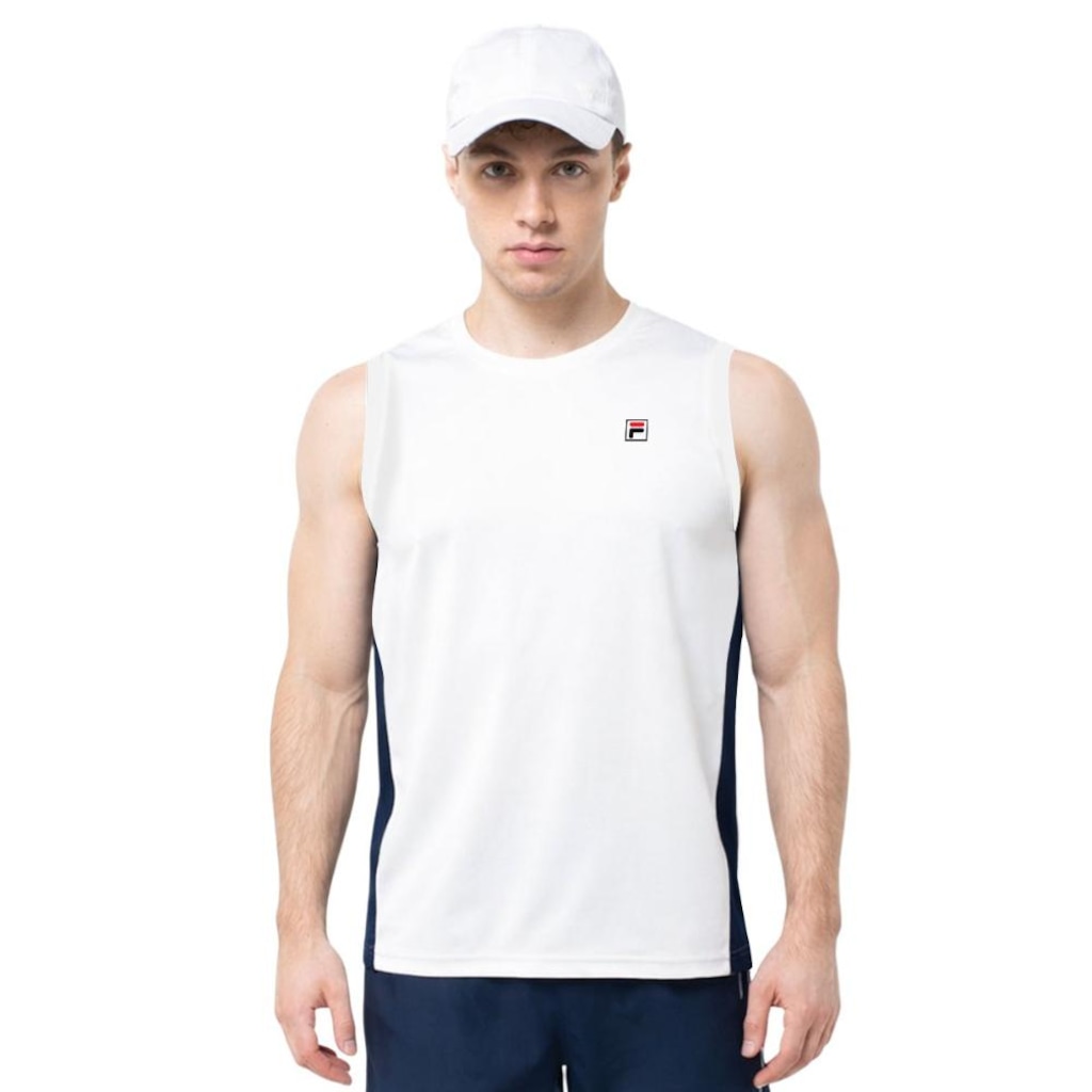 Camiseta Regata Fila Grid Match - Masculina