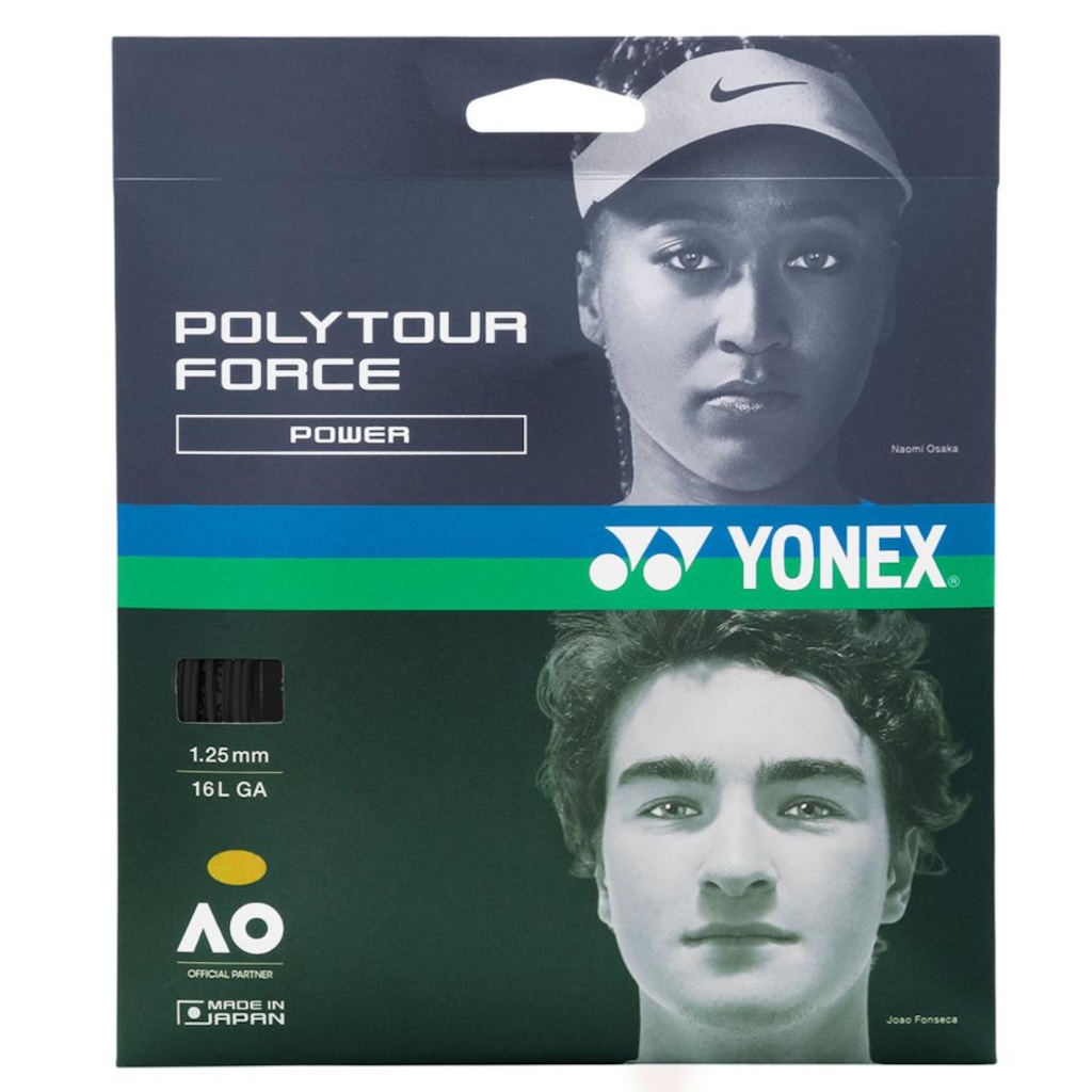 Corda Yonex Poly Tour Force 16L 1.25mm - Set Individual - Foto 1
