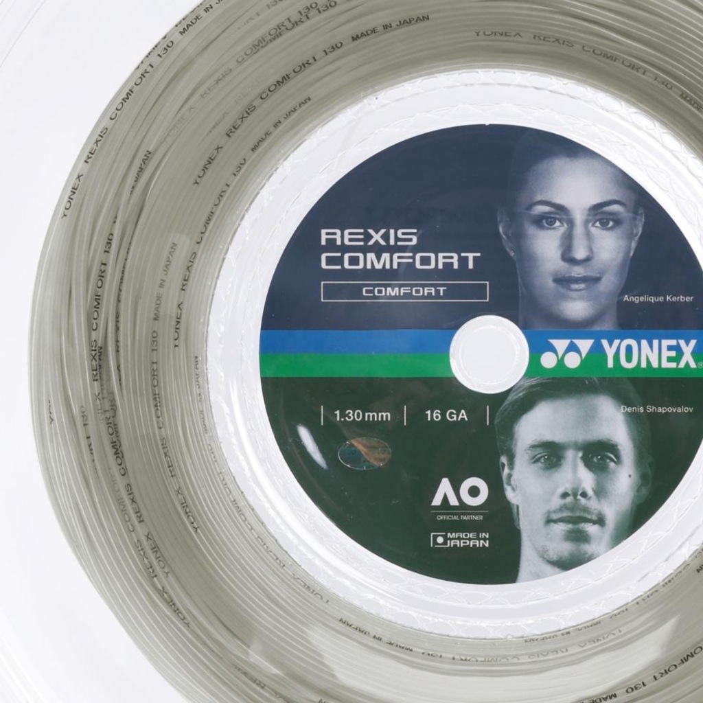 Imagem 2 do produto Corda Yonex Rexis Comfort 16 1.30mm - Rolo com 200 Metros