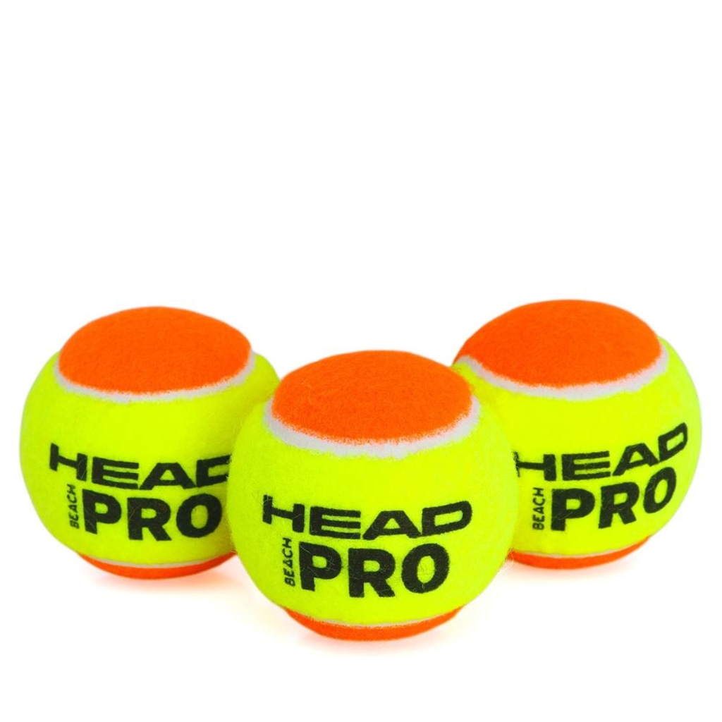 Bola de Beach Tennis Head Pro Pack com 3 Bolas