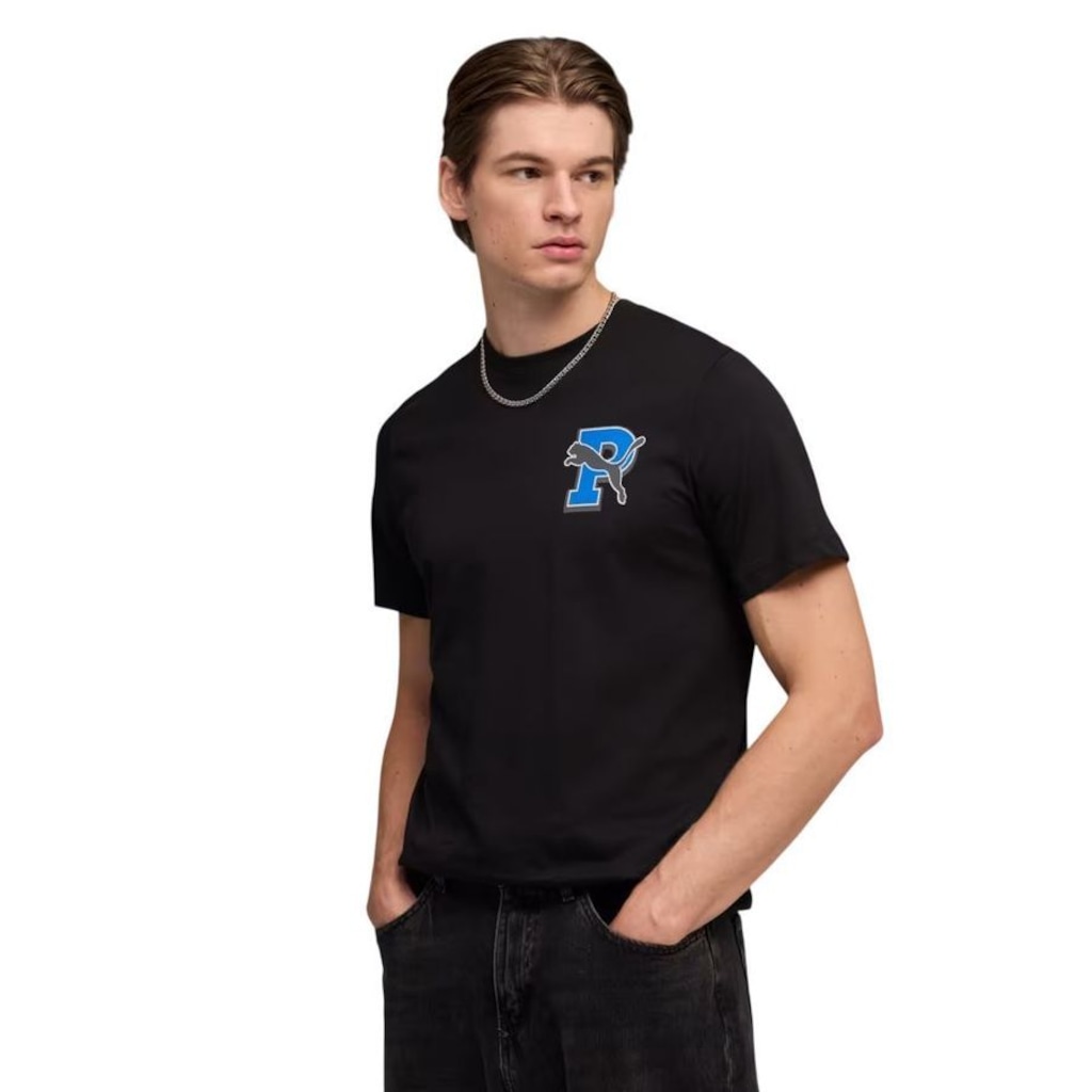 Camiseta Puma Graphic Varsity Masculina
