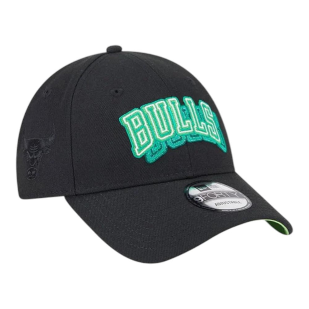 Imagem 2 do produto Boné New Era 940snap Chicago Bulls Neon  Masculino