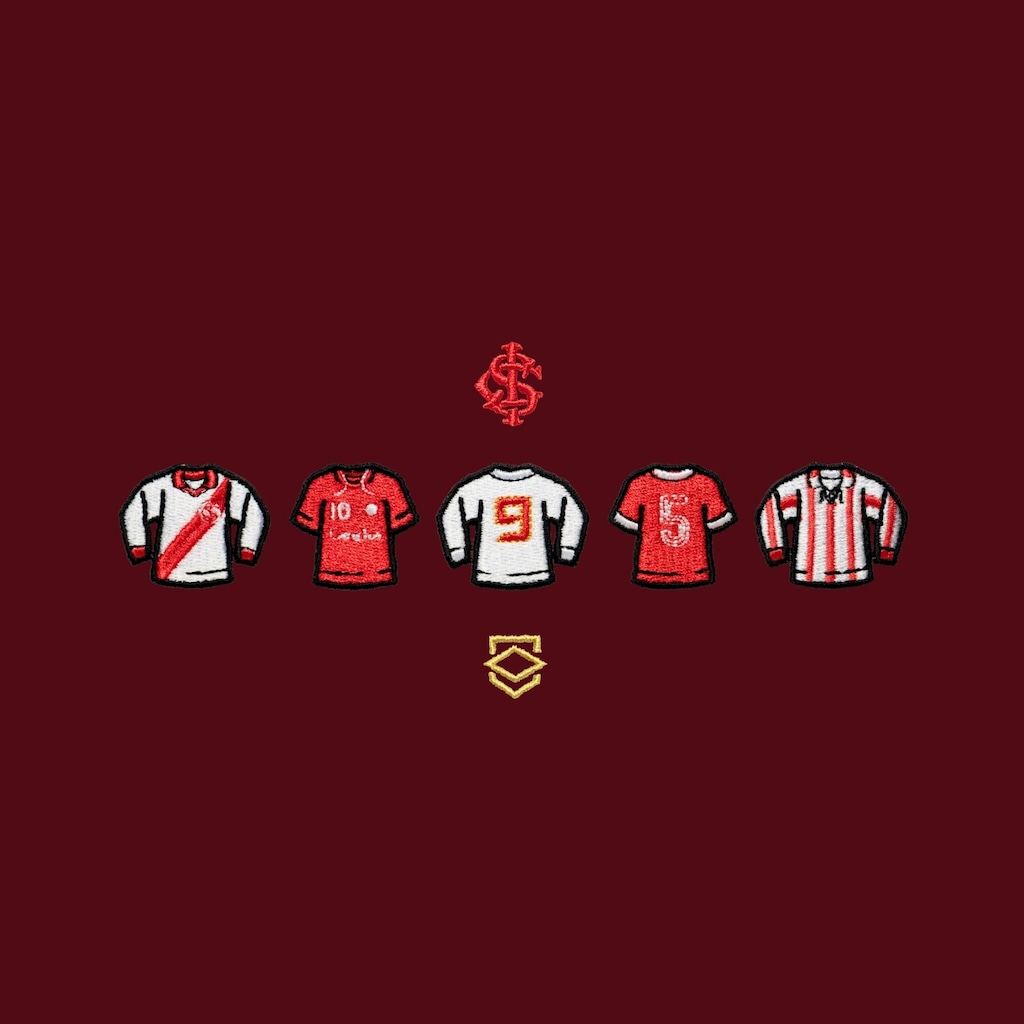 Imagem 3 do produto Camiseta Internacional Mantos Clássicos Cancha FC Masculina