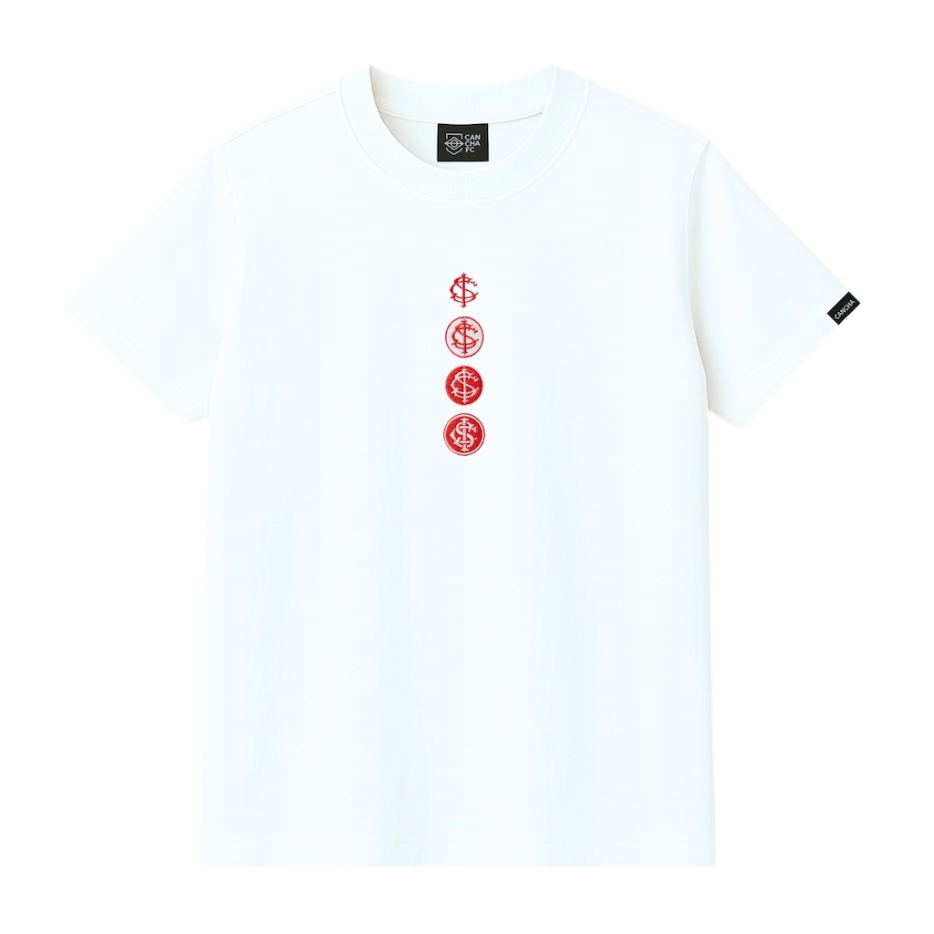 Camiseta Internacional Escudos Clássicos Cancha FC Masculina