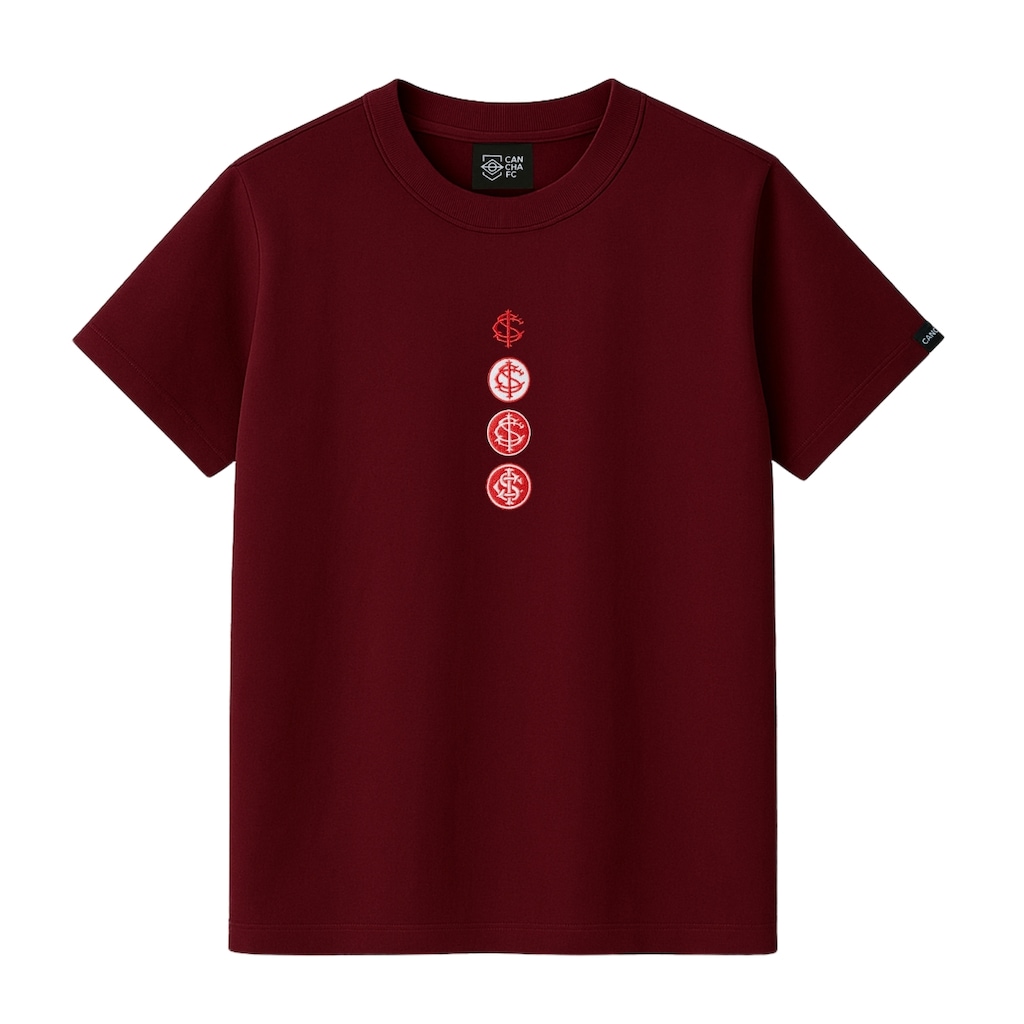 Camiseta Internacional Escudos Clássicos Cancha FC Masculina
