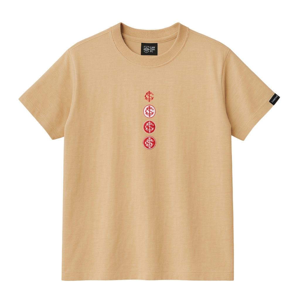 Camiseta Internacional Escudos Clássicos Cancha FC Masculina