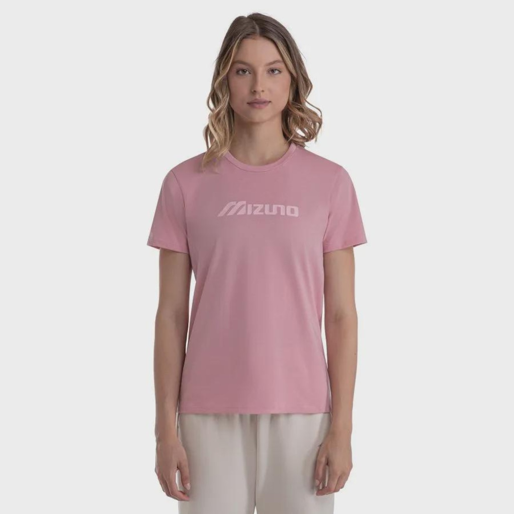 Camiseta Mizuno Basic Run Bird Feminina