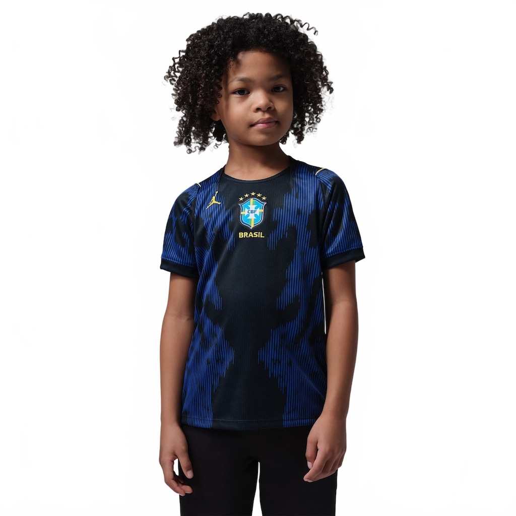 Camisa do Brasil II 26/27 Torcedor Pro Jordan Infatil