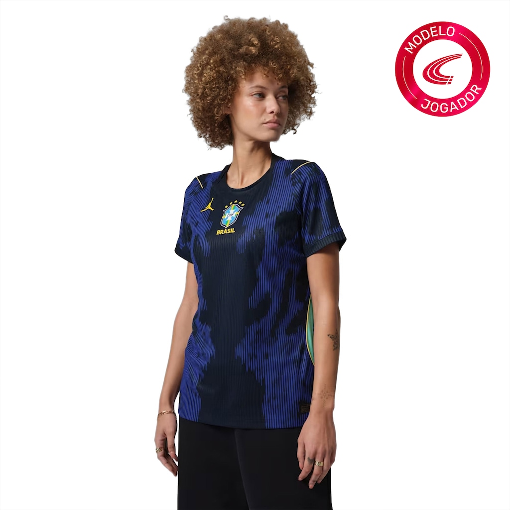Camisa do Brasil II 26/27 Jogadora Jordan Feminina