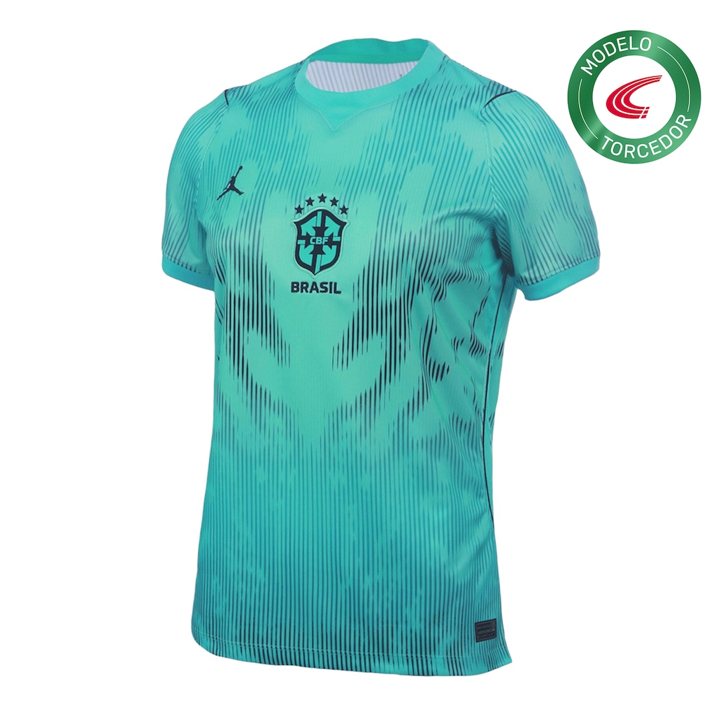 Camisa de Goleiro Brasil 26/27 Torcedora Pro Jordan Feminina