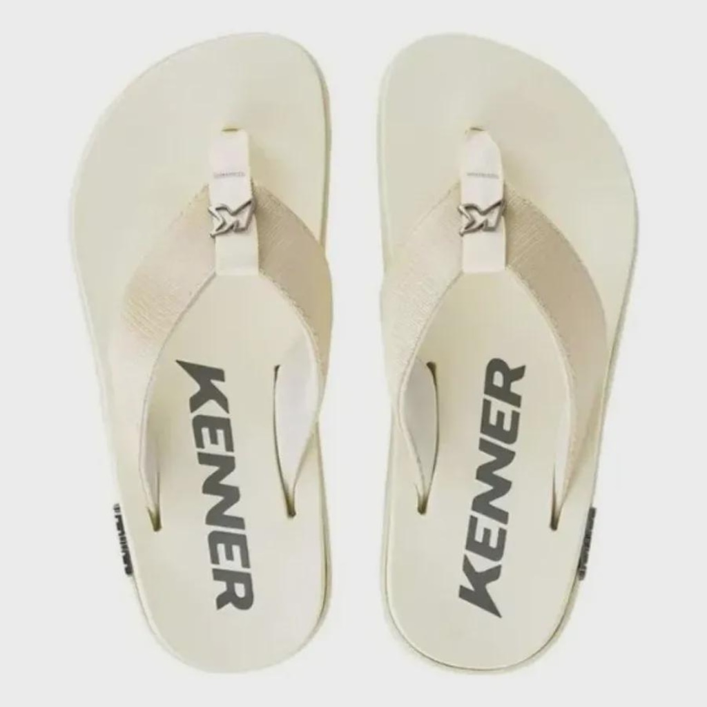 Chinelo Kivah Tks Bege - KENNER - Masculino